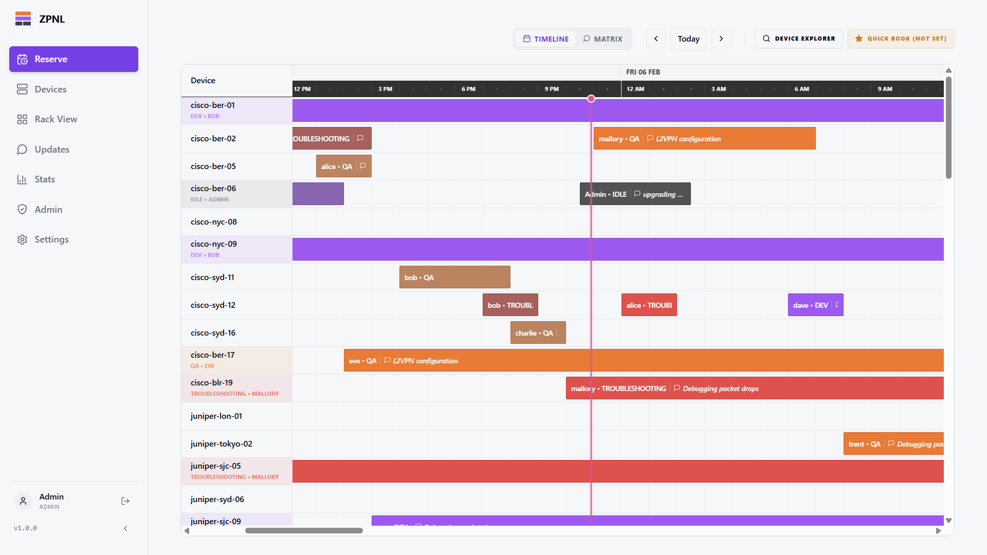 ZPNL App Interface 1