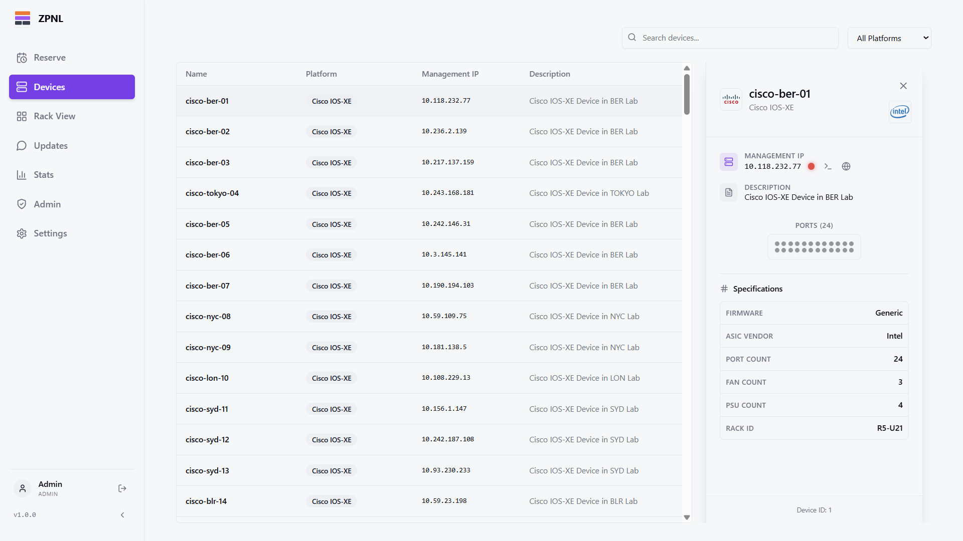 ZPNL App Interface 2